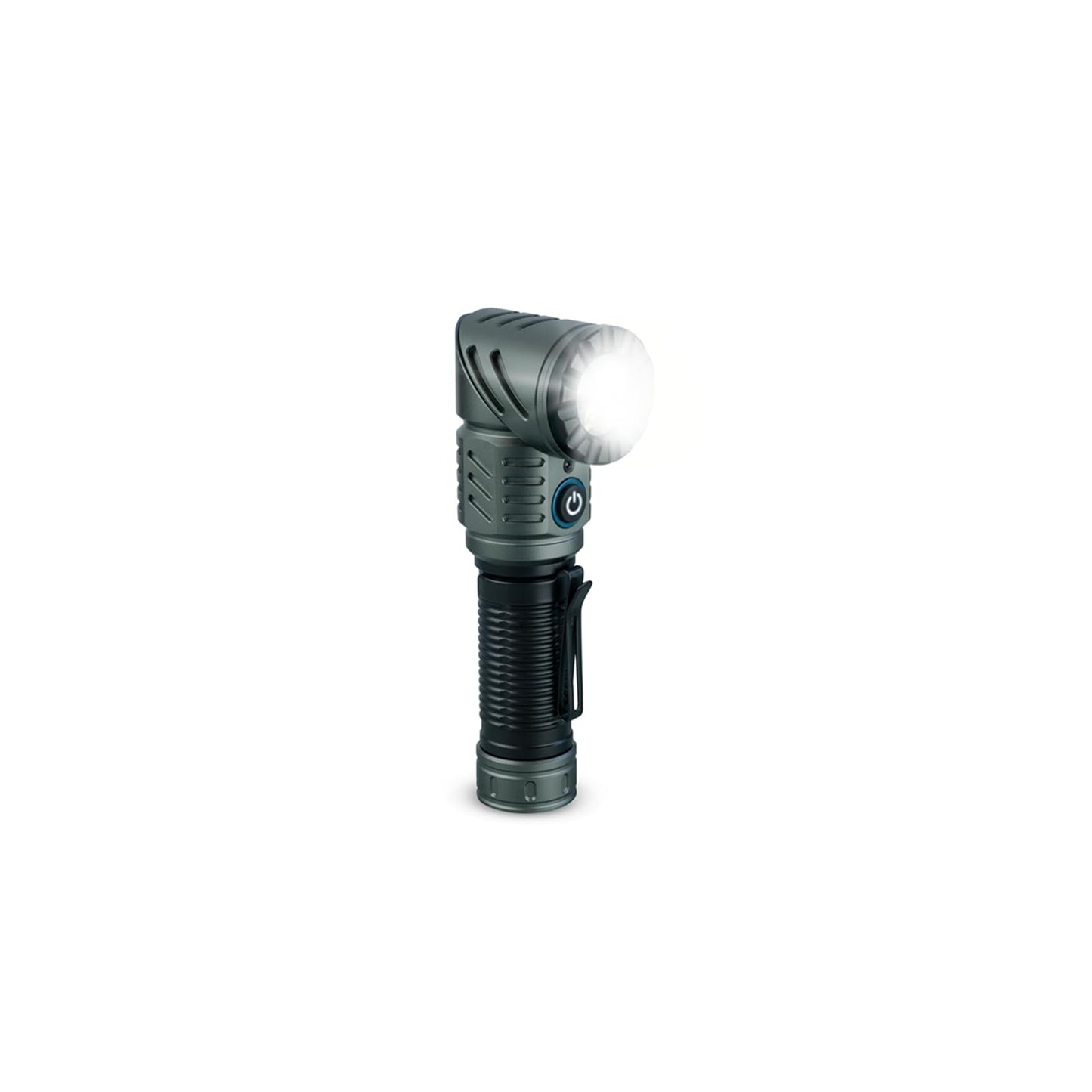 Konus KONUSLIGHT-RT Torcia Ricaricabile Turbo, Unisex Adulto, Nero