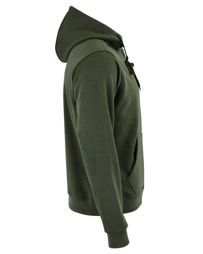 KONUSTEX - Felpa KONUSTEX LYSEO verde con cappuccio e rinforzi #359 - Caccia Outdoor Ciclismo Fitness, Maglie - OnTheRoad.shop