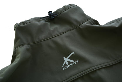 Giacca da caccia KONUSTEX ITAMAR softshell verde - OnTheRoad.shop - KONUSTEX