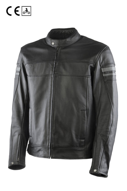 Giacca moto OJ LEGEND uomo, in pelle, sfoderabile con protezioni - OnTheRoad.shop - OJ